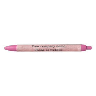 Rosa Rosa Rose Gold Personalisierte kleine Unterne Kugelschreiber