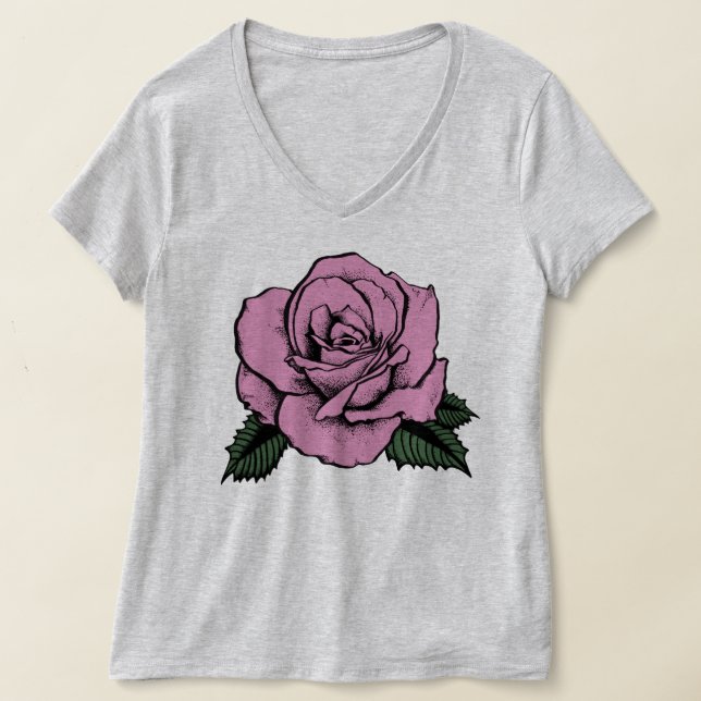 Rosa Rosa T-Shirt (Ablage )