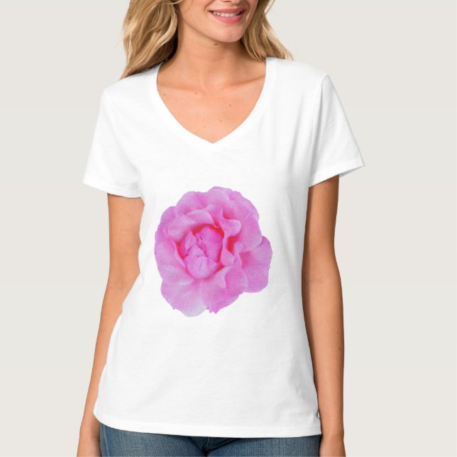 Rosa Rosa T-Shirt (Vorderseite)