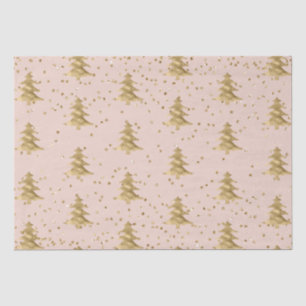 Rosa Rosa Weihnachtsbaum Bellinzona Seidenpapier