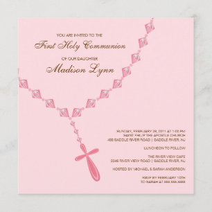 Rosa Rosary Einladung zur ersten Heiligen Kommune