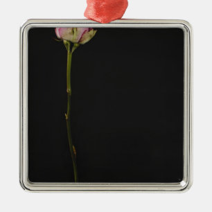 Rosa Rose 3 Ornament Aus Metall