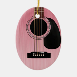 Rosa Rose Acoustic Gitarre Keramikornament
