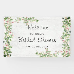 Rosa Rose Alte Wand Vintage Stilzeitschrift Hochze Banner