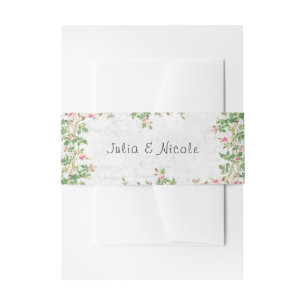 Rosa Rose Alte Wand Vintage Stilzeitschrift Hochze Einladungsbanderole