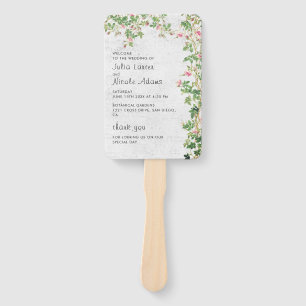Rosa Rose Alte Wand Vintage Stilzeitschrift Hochze Fächer