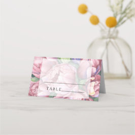 Rosa Rose aus Birnen - Hochzeiten Platzkarten