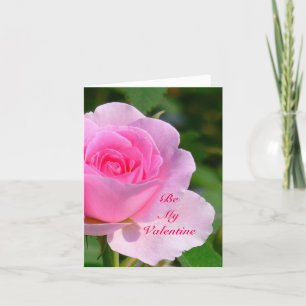 ROSA ROSE/BE MEIN VALENTINE/PLEASE SAGEN SIE IMMER FEIERTAGSKARTE