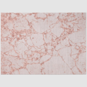 Rosa Rose Blush Glitzer Marmor Moderne Seidenpapier