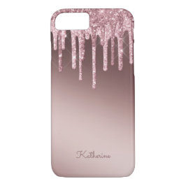Rosa Rose Blush Lila Glitzer Sparkone Case-Mate iPhone Hülle