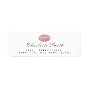 Rosa Rose BLush Lips Kiss Makeup White UAWG