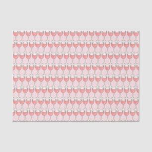 Rosa Rosé Blush Weinkeller Brautparty Seidenpapier