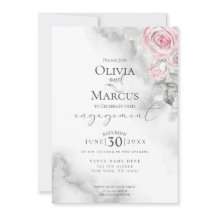 Rosa Rose Bouquet Pewter Wasserfarbe