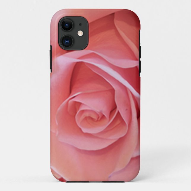 Rosa Rose Case-Mate iPhone Hülle (Rückseite)