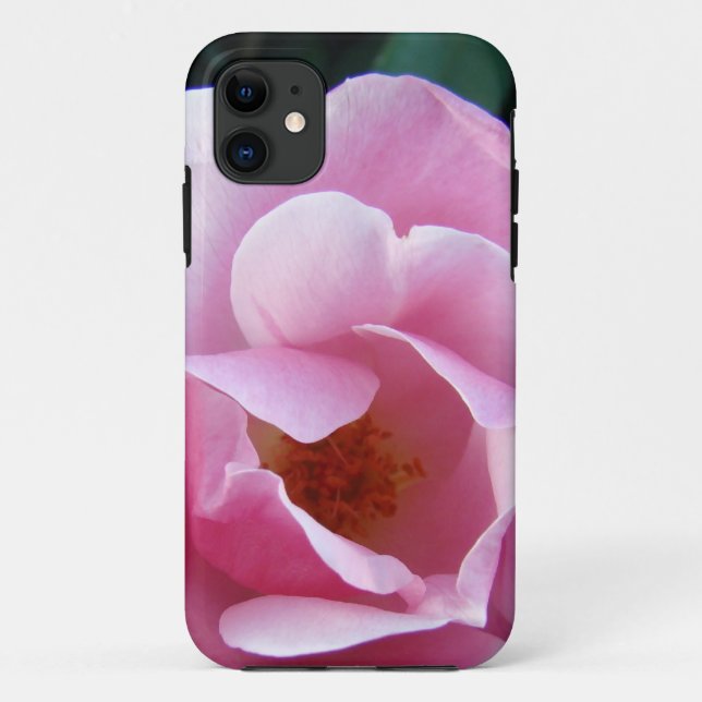 Rosa Rose Case-Mate iPhone Hülle (Rückseite)