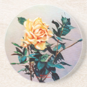 Rosa/Rose Getränkeuntersetzer