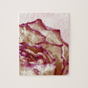 Rosa Rose getrocknet Puzzle