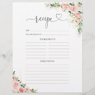 Rosa Rose Gold Brautparty Rezept Seite
