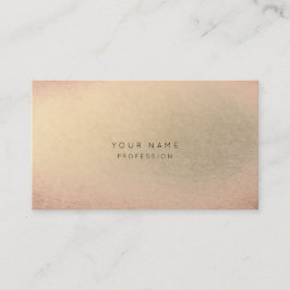 Rosa Rose Gold Champaign Minimale Schönheit der Ha Terminkarte