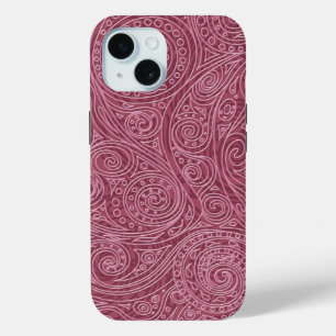 Rosa Rose Gold Spiralmuster Case-Mate iPhone Hülle
