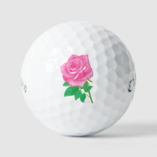 Rosa Rose Golf Balls Golfball