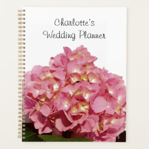 Rosa Rose Hydrangea Hochzeit Planer