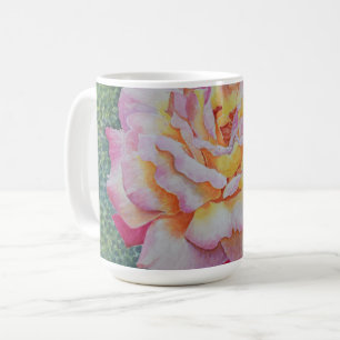 Rosa Rose im Frühling Kaffeetasse