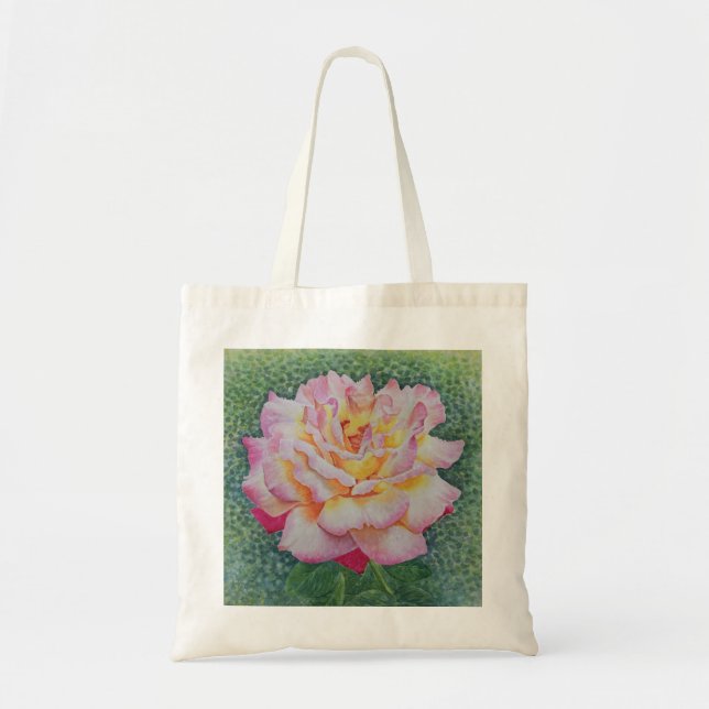 Rosa Rose im Frühling Tragetasche (Vorne)