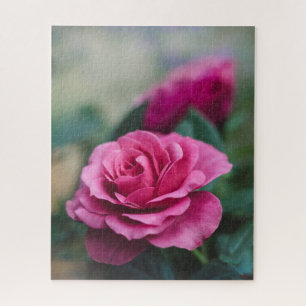 Rosa Rose Jigsay Puzzle mit Rose