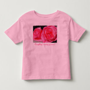 Rosa Rose Kleinkind T-shirt
