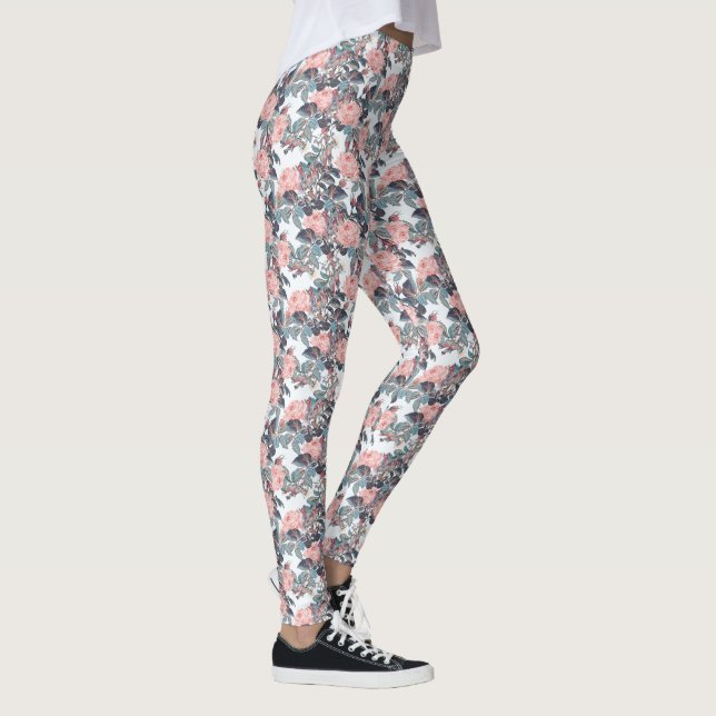 rosa Rose Leggings (Rechts)