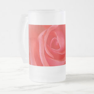 Rosa Rose Mattglas Bierglas