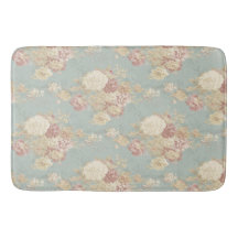 Rosa Rose mit weißem Rosa im Hintergrund