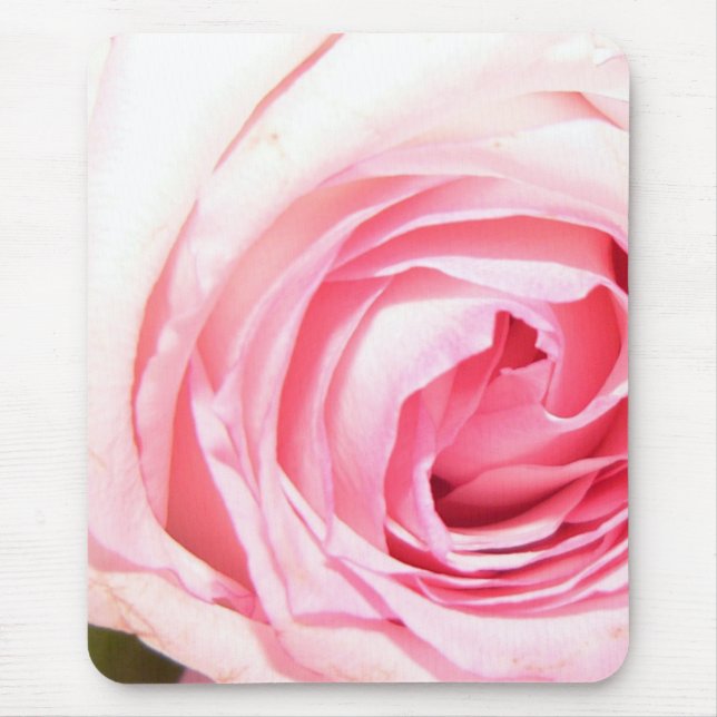 Rosa Rose Mousepad (Vorne)