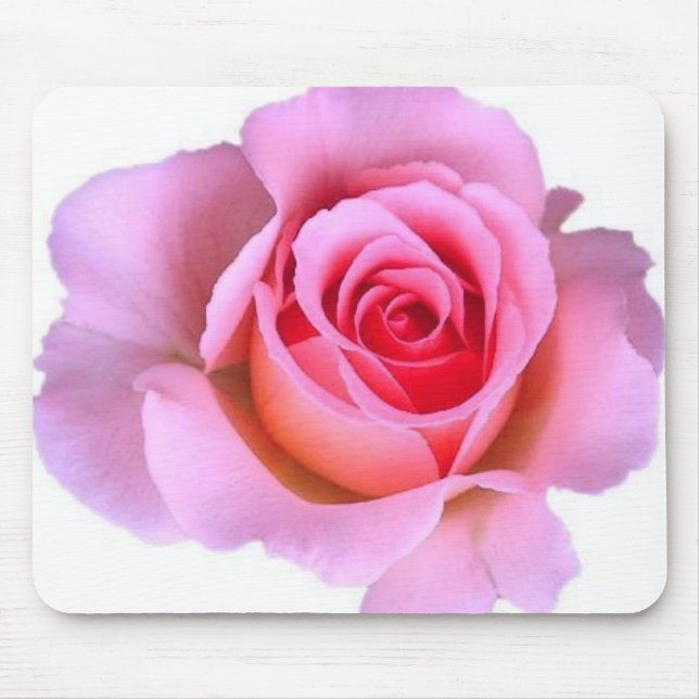 rosa Rose mousepad (Vorne)