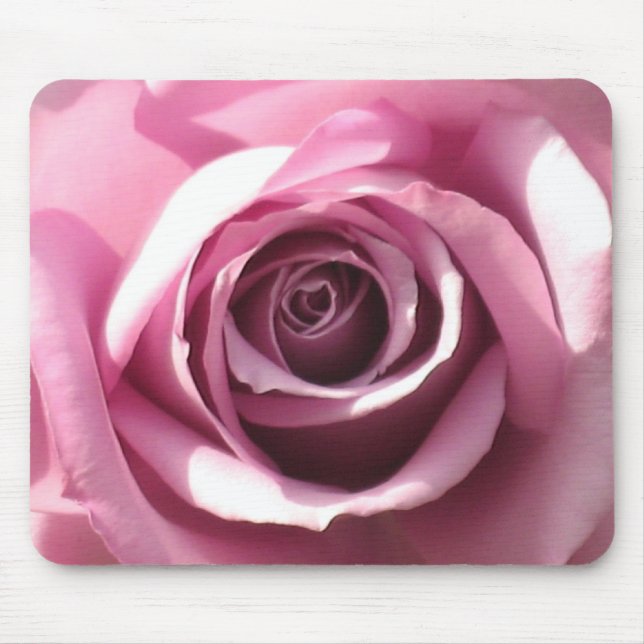 Rosa Rose Mousepad (Vorne)