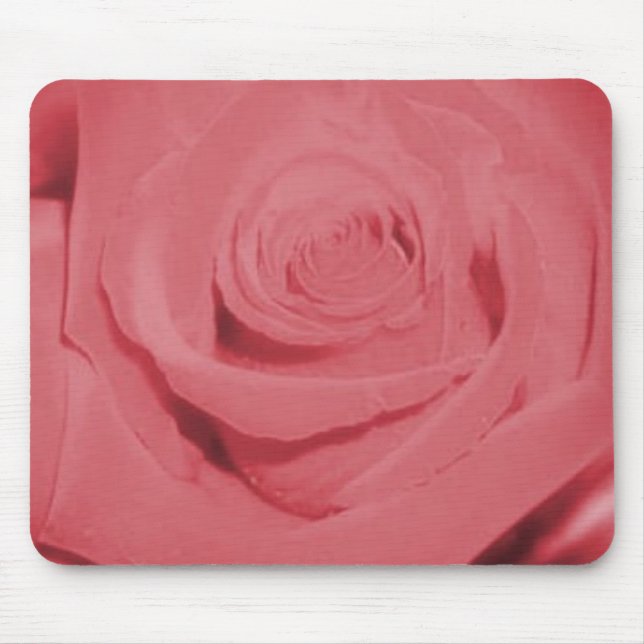 Rosa Rose Mousepad (Vorne)