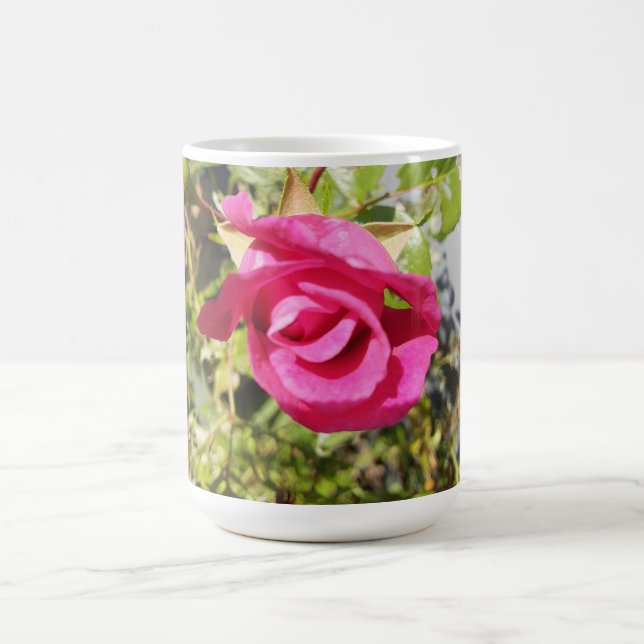 Rosa Rose Nr. 2 Kaffeetasse (Mittel)