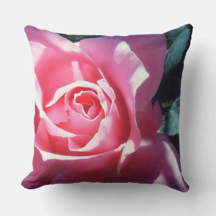 Rosa Rose Outdoor Accent Kissen Für Draußen