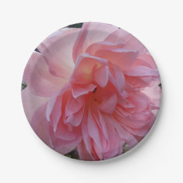 Rosa Rose Paper-Teller für Ihr Party oder Ihre Ver Pappteller