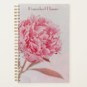 Rosa Rose Peony Custom Homeschool Planer