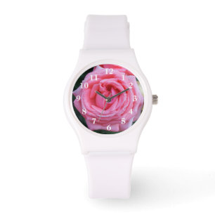 Rosa Rose Petals beobachten Armbanduhr