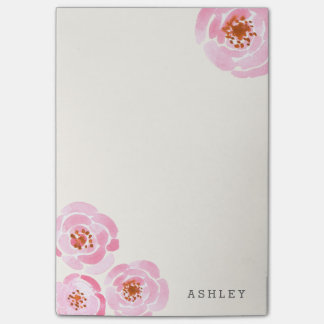 Rosa Rose Print Post-it Klebezettel