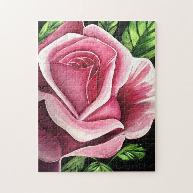 Rosa Rose Puzzle (Vertikal)