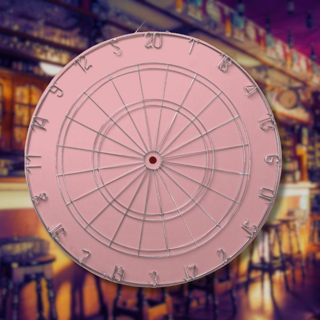 Rosa Rose Rosa Farbe | Classic | elegant Dartscheibe (Von Creator hochgeladen)