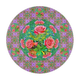 Rosa Rose Schneidebrett