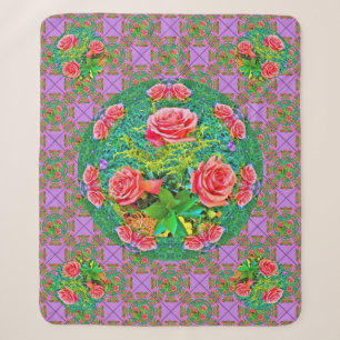 Rosa Rose Sherpadecke