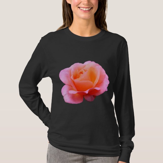 Rosa Rose T-Shirt (Vorderseite)