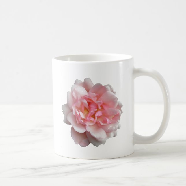 Rosa Rose Tasse (Rechts)