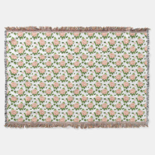 Rosa Rose Throw Blanket Decke